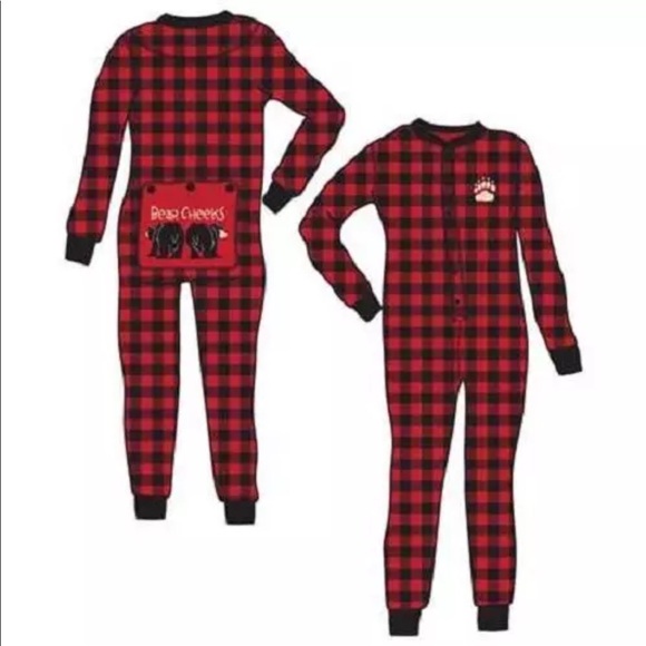 buffalo plaid long johns